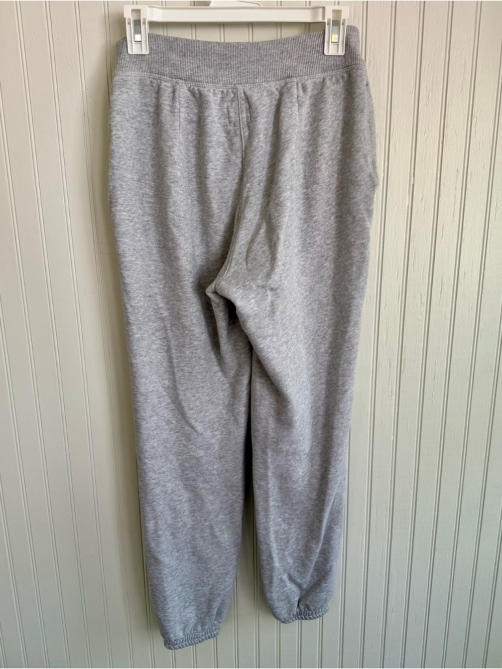 aerie Light Gray Jogger Pants Size Small with Front Zip - Picture 5 of 5